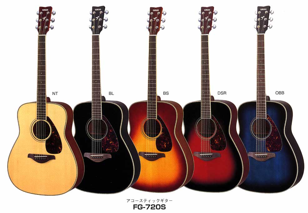 ヤマハ アコースティックギター FS SERIES FS720S BL ブラック