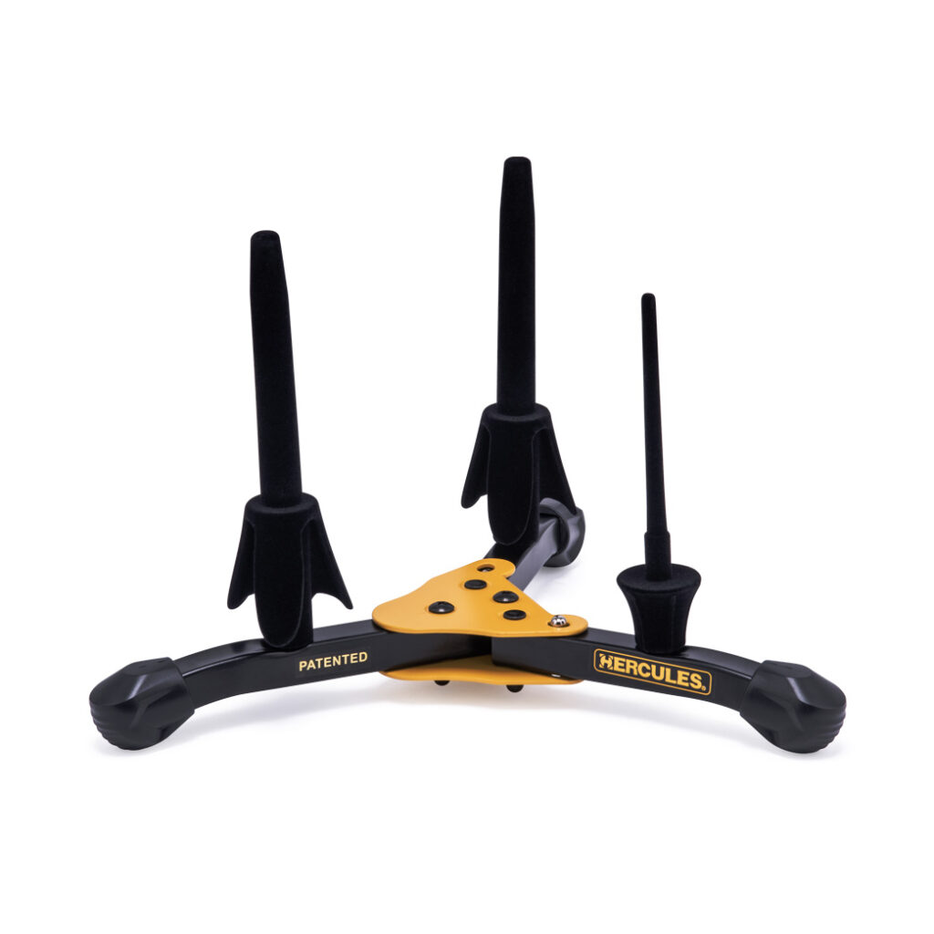 ハーキュレス
アルト／テナーサックス、ソプラノサックス、フルート／クラリネット用スタンドDS538B